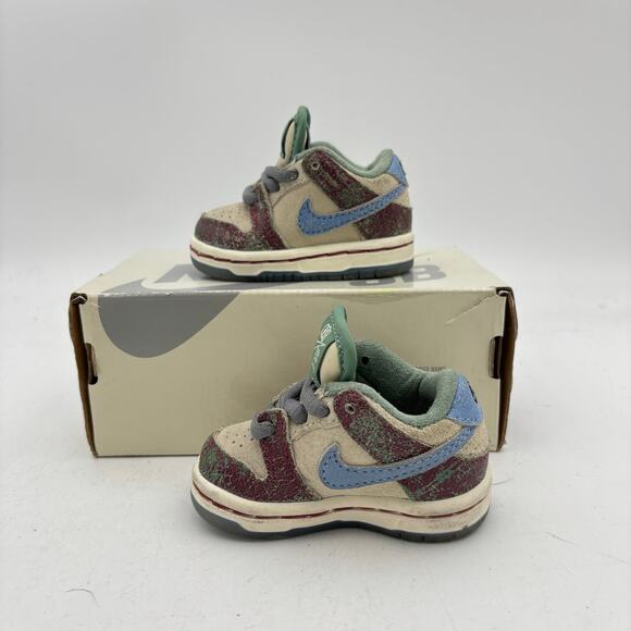 Crenshaw Skate Club X Nike Sb Dunk Low Pro QS Baby 2C 6 Months - Picture 1 of 16
